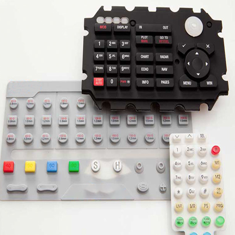 full color silicone rubber keypad1