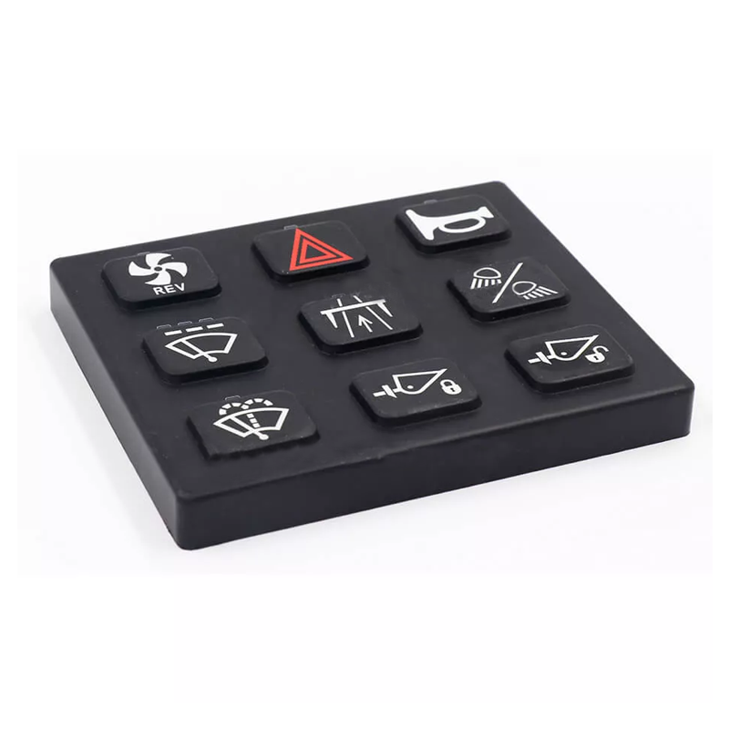 513 automative silicone keypad